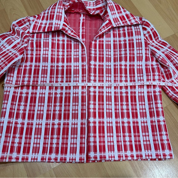 Vintage 60s Plaid Jacket - Picture 7 of 9